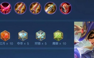 羿教学无敌出装铭文攻略（草船借箭，无敌射手的必备秘籍！）