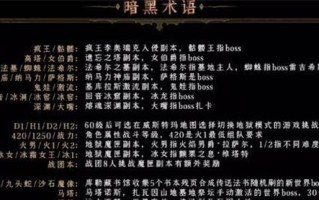 暗黑破坏神不朽火男副本入口分享（挑战暗黑破坏神不朽火男，感受全新游戏体验）