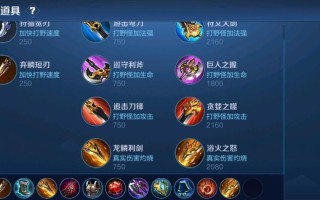李信铭文出装日常攻略（教你如何在游戏中更好地利用李信的技能和装备，提升战斗力）