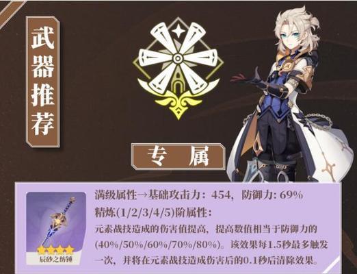 原神阿贝多副C和辅助圣遗物选择指南（如何优化阿贝多的辅助装备，助力战斗胜利？）-第1张图片-游戏玩法大全_