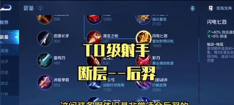 羿深度解析（揭秘羿的最佳铭文出装搭配，助你成为箭神巅峰！）-第1张图片-游戏玩法大全_