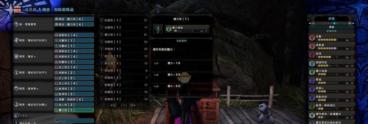 《怪物猎人世界黑龙出装攻略》（打败黑龙无往不胜的神装秘笈）-第3张图片-游戏玩法大全_