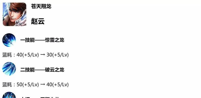 边路赵云教学与出装攻略（打造无敌赵云，征服边路）-第1张图片-游戏玩法大全_