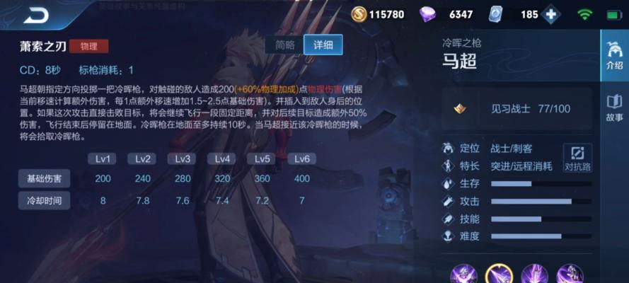 马超王者荣耀出装攻略（打造无敌马超，征服战场！）-第2张图片-游戏玩法大全_