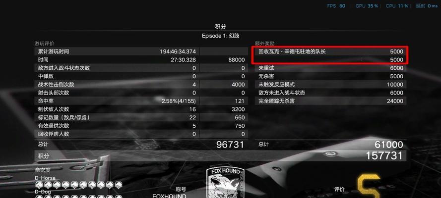 《合金装备5通关后的乐趣探索》（揭秘合金装备5通关后的隐藏内容，挑战与收获！）-第1张图片-游戏玩法大全_